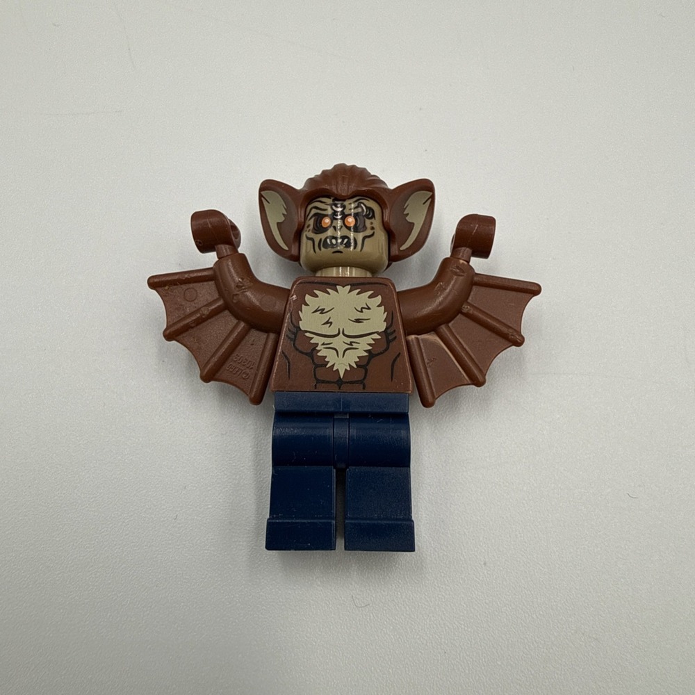 Lego Man-Bat Minifigure DC Superheroes Batman Mini Figure As Is
